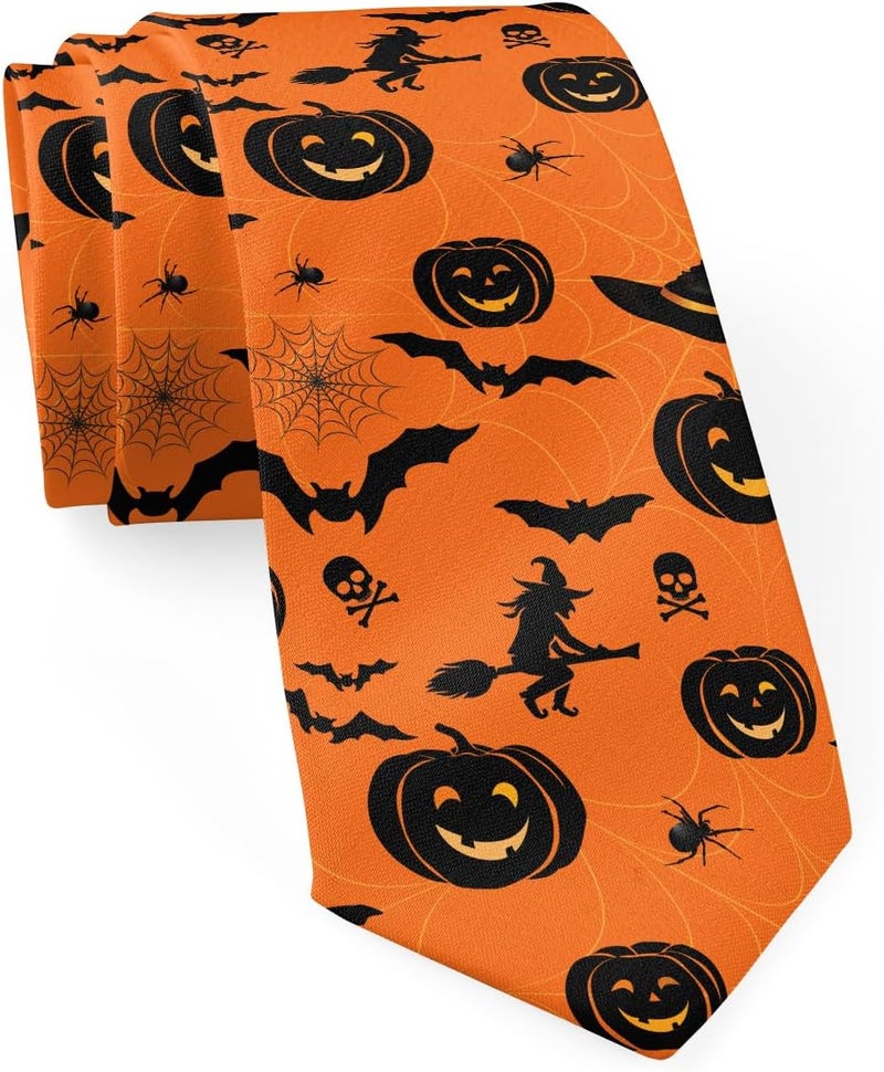 ARESD Men's Tie Funny Neckties Halloween Novelty Ties Formal Party Business Neckties - Image 1